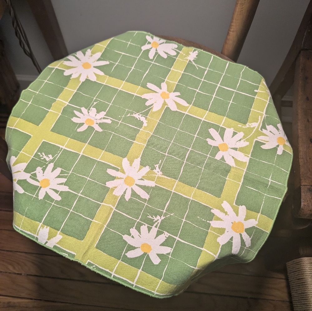 Vintage Cotton Daisy Print Napkins - Picture 2 of 4